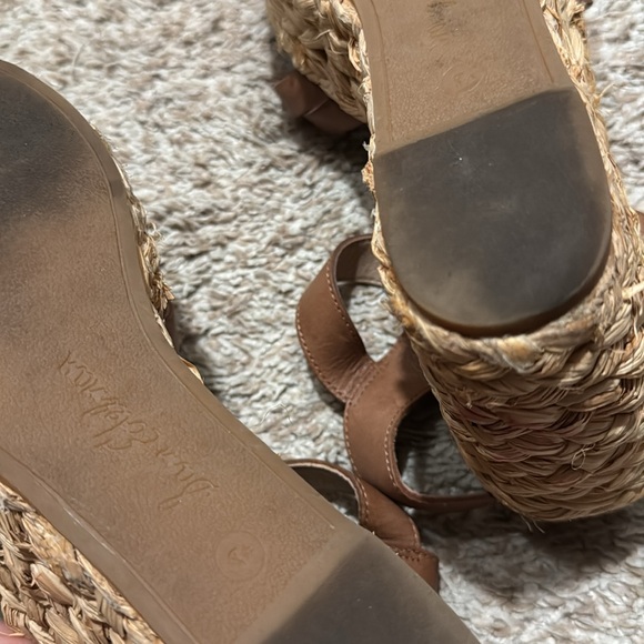Brown Wedge Sandals - Picture 5 of 5